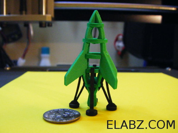CNC Files for Bumblebee - the miniature laser cut rocket model