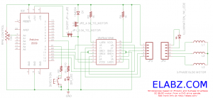 Arduino Stroboscope Circuit Diagram