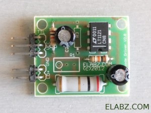 Laser Diode Driver with TTL control. PCB V2.0, populated