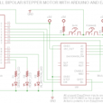 Manually controlling bipolar stepper motor with Arduino and EasyDriver